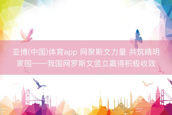 亚博(中国)体育app 网聚斯文力量 共筑晴明家园——我国网